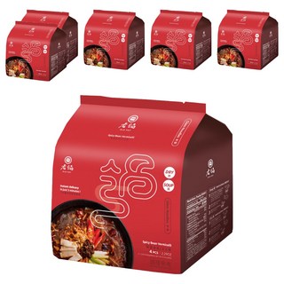 老鍋米粉 麻婆春雨 4人份, 65g, 6袋