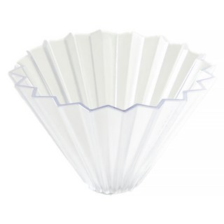 ORIGAMI Coffee 樹脂濾杯 S 材質: AS 樹脂 日本製造, 120 x 70mm 底穴25mm 透明, 1個