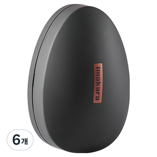 글로어스 고급형 제모기 발각질제거 블랙, 6개