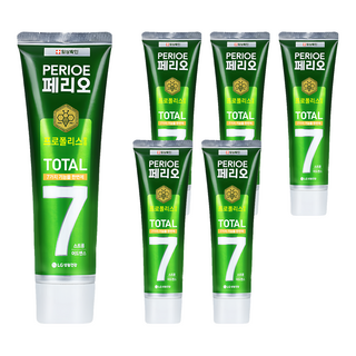 PERIOE 倍麗兒 7效蜂膠牙膏 TOTAL 7, 120g, 6條