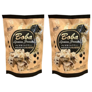 雪之戀 珍珠波霸雪餅 台灣特產 每袋12入 獨立包裝, 144g, 2袋