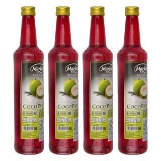 Marjan 調味飲料 椰子香蘭風味, 460ml, 4瓶
