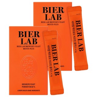 BIER LAB 啤酒酵母生物素Plus 14入, 60.2克, 2個