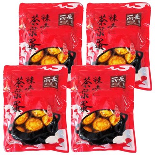 所長茶葉蛋 獨家研發辣味茶葉蛋, 香氣十足不辣口, 多種中藥材製成, 785g, 4包