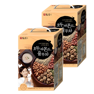 담터 호두 아몬드 율무차, 18g, 115개입, 2개