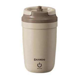 Kando 磁力攪拌杯 米色 350ml, KB-350, 1個