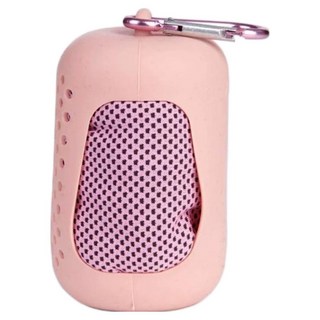 降5度冰絲涼感巾, 30*90公分, 涼感面料, 新款粉, 1個