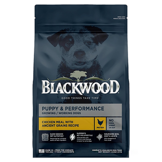 BLACKWOOD 特調幼犬配方乾飼料, 雞肉 + 糙米, 4.5lb, 1袋