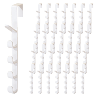 小麥購物 門後掛勾 Y134, 象牙白, 30個