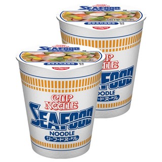 CUP NOODLE NISSIN 日清 合味道原味系列 海鮮味杯麵 70g, 2入