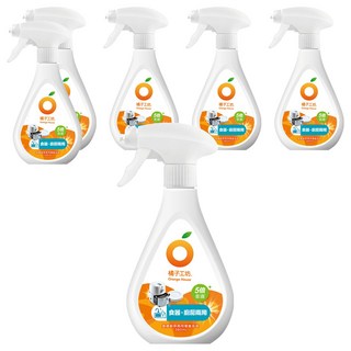 Orange House 橘子工坊 食器廚房兩用噴槍泡泡, 380ml, 6瓶