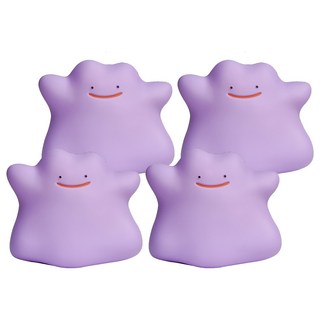 BELLEAMANT 寶可夢百變怪公仔補充型車用芳香劑, 4個, 清新棉花