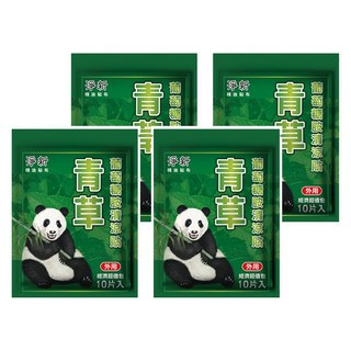 淨新科技 青草葡萄糖胺清涼貼, 10片, 4包