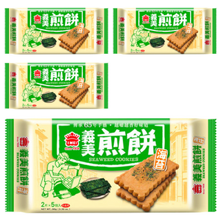 義美 煎餅 海苔, 96g, 4包