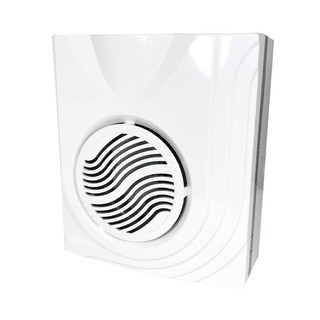 雙手萬能 香格里拉 浴室用靜音通風扇 ABS材質, 28.5 x 25 x 11.5cm, 白色