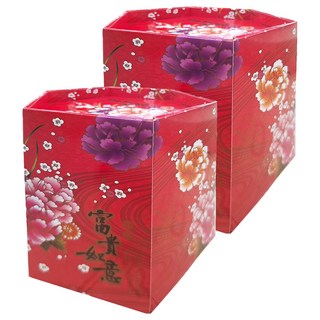 古道 鳳梨酥 六角禮盒，奶香四溢，獨立包裝，送禮自用皆宜, 240g, 2盒