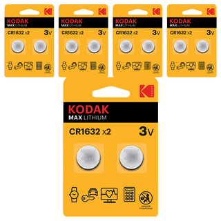 코닥 MAX 리튬 코인 건전지 CR1632 3V, 2개입, 5개