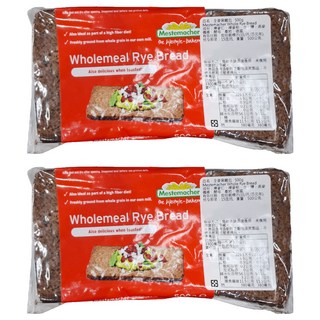Mestemacher 麥大師 德國全麥黑麵包, 2個, 500g