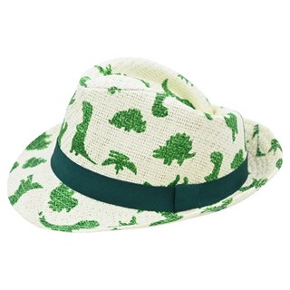 Flapjackkids 防曬透氣紳士帽 UPF50+高防曬 輕巧透氣, 恐龍, 2~4歲