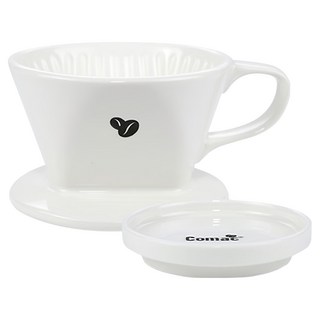 Comac 陶瓷咖啡濾杯組, 咖啡濾杯 + 底座, 1組
