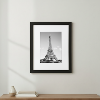 데일로우 우드 인테리어 액자, 1개, 블랙