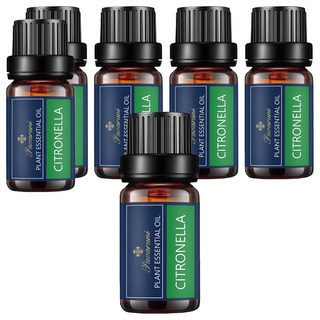 Pavaruni 純單方精油 Citronella 香茅 10ml (天然香茅精油/驅蚊/淨化空氣), 6瓶