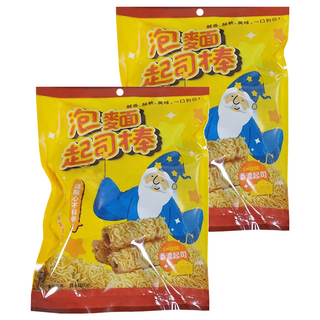 金合麥 泡麵起司棒，鹹香酥脆，一口滿足, 150g, 2包