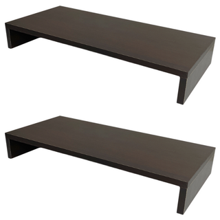 螢幕架, 胡桃色, 2個