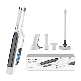 솔러스에어 무선 미니 핸디 차량용 청소기, 화이트, AIR651VW