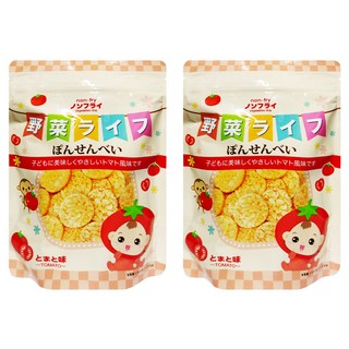 寶寶食堂 嬰幼兒米餅 8個月以上寶寶適用, 蕃茄, 19g, 2包