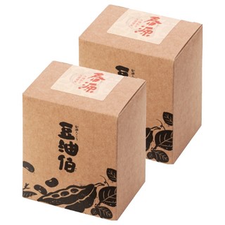 豆油伯 春源釀造醬油 隨身包 6入 台灣黑豆 小麥釀造 無麩質不含碘, 90ml, 2盒