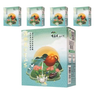 有嘉木茶研所 濾掛式阿里山茶 經產銷履歷驗證 ISO22000 HACCP驗證, 3g, 10包, 5盒