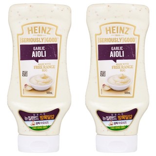 亨氏好蒜泥蛋黃醬, 500ml, 2瓶