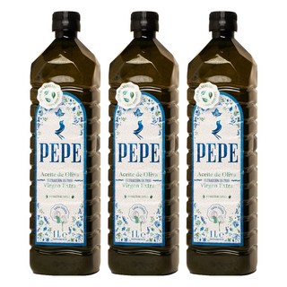 Pepe特級初榨橄欖油, 1L, 3個