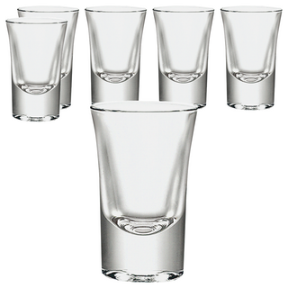 Bormioli Rocco 度力龍烈酒杯 透明色 義大利製 小酒杯 一口杯, 6個