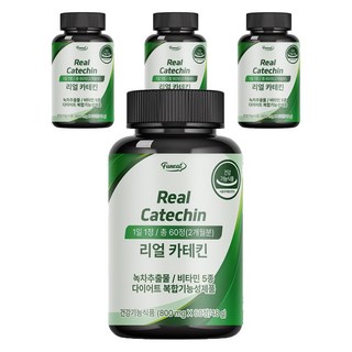 Funeat 兒茶素錠, 60顆, 4罐