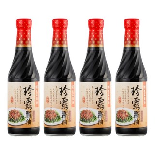 丸莊醬油 珍露醬油 百年老店 天然豆麥釀造, 430ml, 4瓶