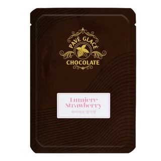 PAVE GLACE Lumiere 代可可脂草莓塗層巧克力幣, 1kg, 1個