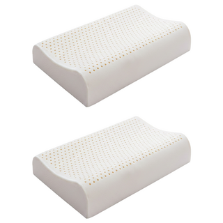 J-bedtime 床寢時光 100%泰國原料天然按摩乳膠枕頭 Q9654B, B人體工學, 2個