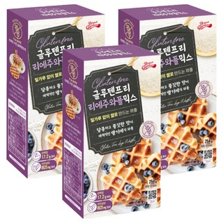 Bread Garden 無麩質列日鬆餅預拌粉, 254g, 3個