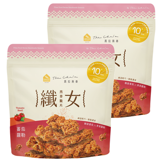 The Chala 蕎拉燕麥 纖女燕麥脆片 番茄羅勒口味, 150g, 2包