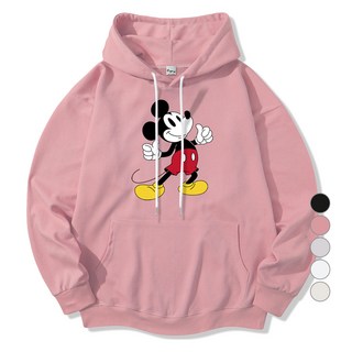ILLUSO 男女通用 迪士尼 站立米奇 連帽T恤