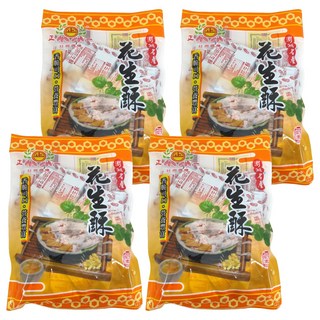 正一食品 奶油花生酥, 台灣澎湖產, 270g, 4袋