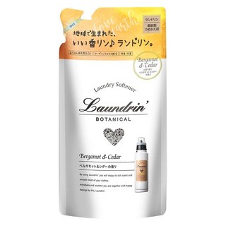 Laundrin' 朗德林 柔軟精補充包 佛手柑&雪松香氛, 430ml, 1包