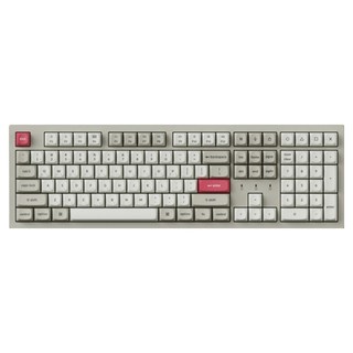 키크론 K10 PRO SE 2.4G 화이트 핫스왑 유무선 기계식 키보드 풀배열, 레트로, K10PSE-S6D, 저소음 적축