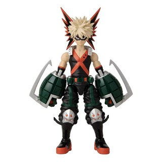 BANDAI 我的英雄學院動漫英雄 爆豪勝己可動公仔 適合12歲以上, 1個