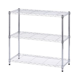 波浪電鍍架, 銀色, 3層