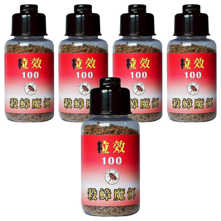 奧除 粒效100殺蟑魔餌, 30g, 5瓶