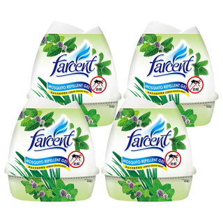 farcent 花仙子 防蚊香膏 香茅薄荷, 200g, 4個