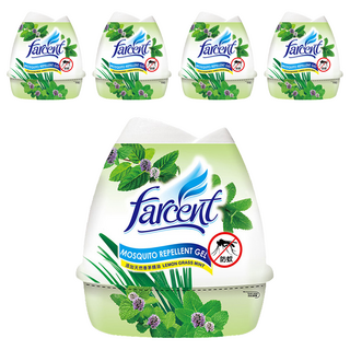 farcent 花仙子 防蚊香膏, 200g, 5個, 香茅薄荷